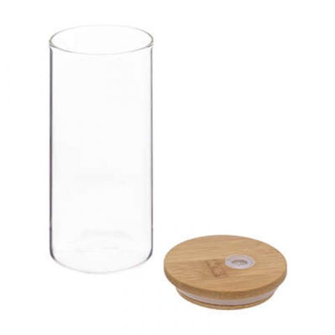 Gobelet en bambou et verre avec paille intégrée 400ML